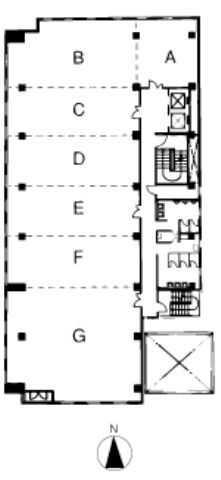 四ツ橋 貸店舗事務