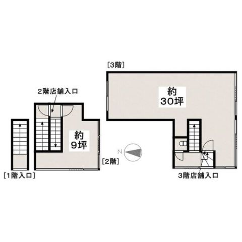 なんば 貸店舗事務