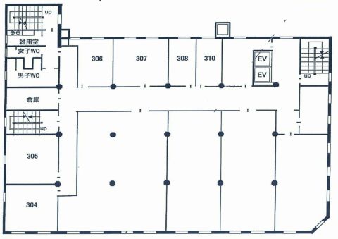 心斎橋　貸店舗事務