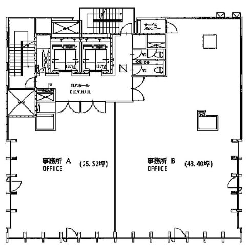 心斎橋　貸店舗事務