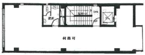 なんば 貸店舗事務