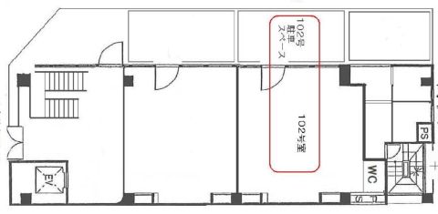 長堀橋 貸店舗事務