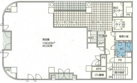 心斎橋　貸店舗事務