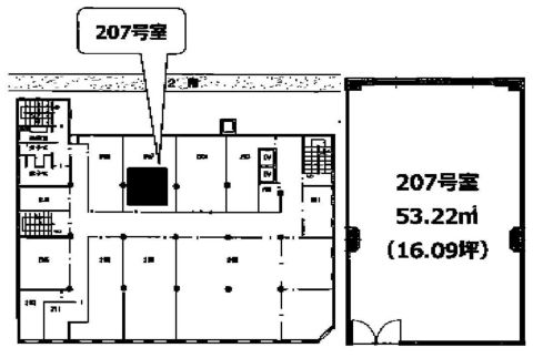 心斎橋　貸店舗事務