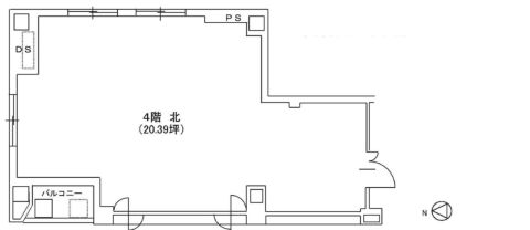 長堀橋 貸店舗事務
