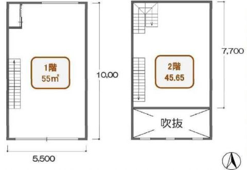 四ツ橋 貸店舗事務