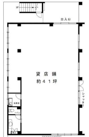 四ツ橋 貸店舗事務